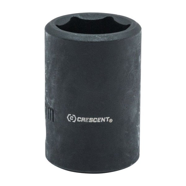 Weller Crescent 18 mm X 1/2 in. drive Metric 6 Point Impact Socket 1 pc CIMS17N